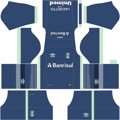 Kit Grêmio para Dream League Soccer 2019 | 512x512 em PNG
